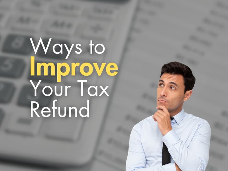 Guide cover: improving your tax refund