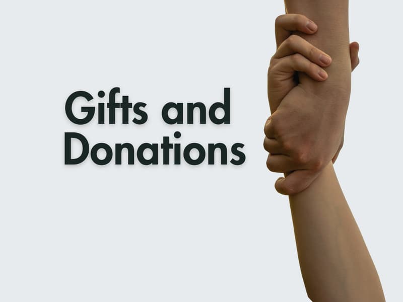 Guide cover: claiming donations