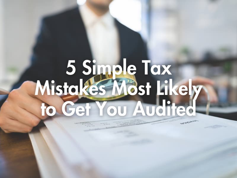 Guide cover: five tax mistakes that trigger audits