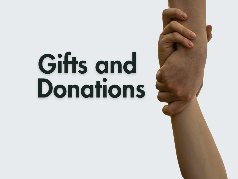 Guide cover: claiming donations