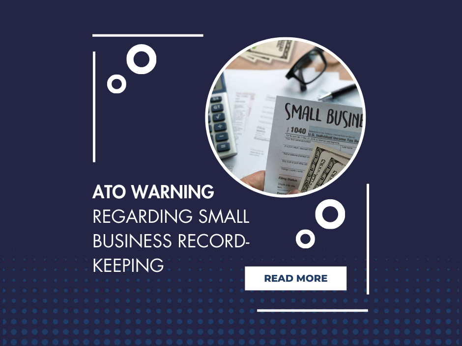 Guide cover: small business record-keeping